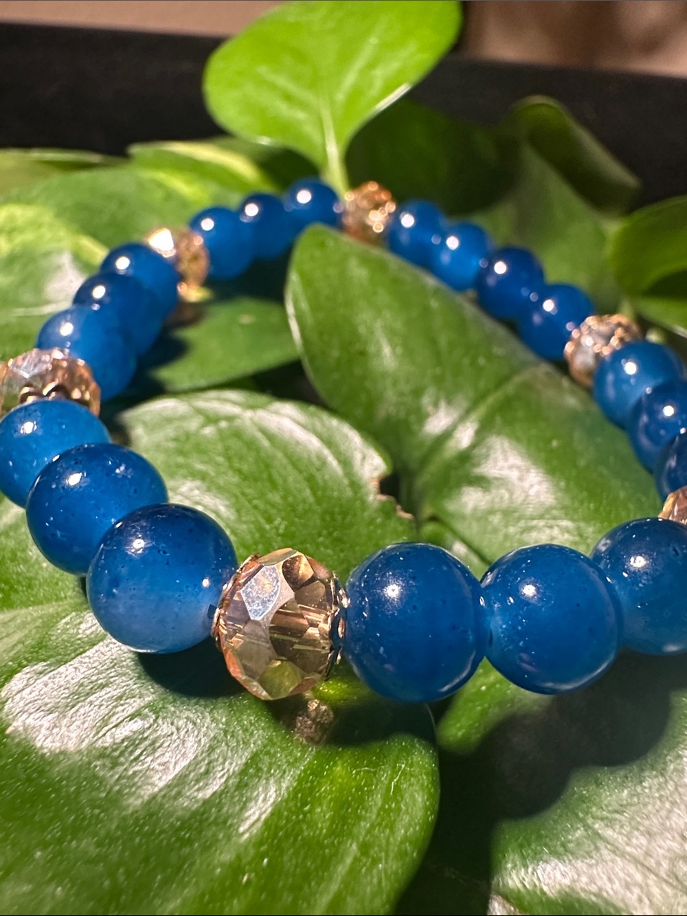 B49 Blue Agate crystal